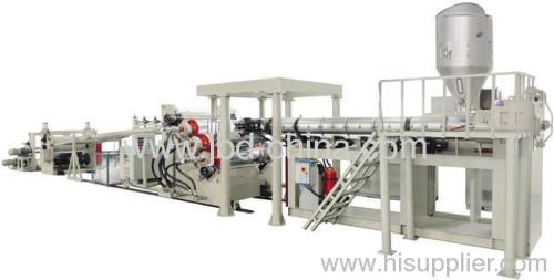 PE single and multi layer sheet extrusion line