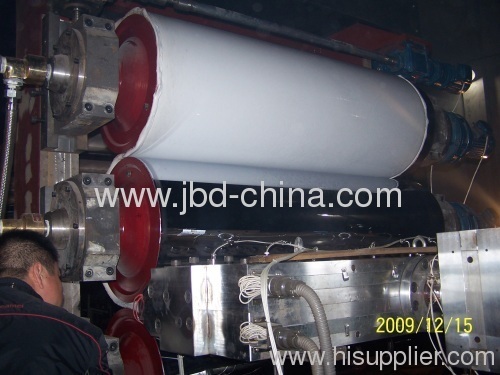 PVC sheet extrusion machine