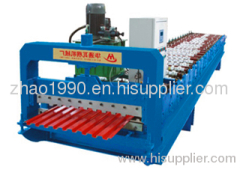 roller shutter door forming machine