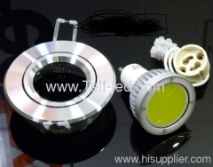 6000k cool white led gu10 spotlight downlights