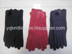 Fashion ladies' woven glove