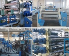 PP sheet exreuding machine