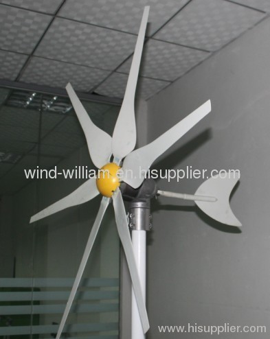 newest 300w wind generator ,6blades ,with best price ,300w wind turbine