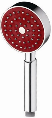 Satin Nickel Red Color New Hand Showers For Bathroom