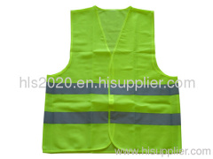 Yellow safety vest for men