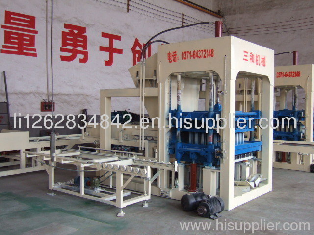 Full Automatic Concrete Brick Making Machine