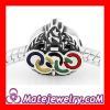 Sterling Silver european Olympics Rings Beads Wholesale