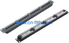 19" cat.5e patch panel