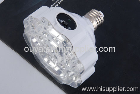 Lithium battery LED emergency bulb