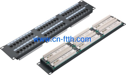 Cat.5e UTP 2U 48 Port Patch Panel