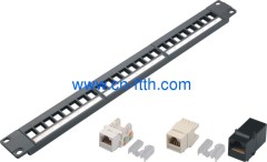 1U Blank patch panel