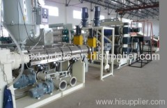 PP plate extrusion line