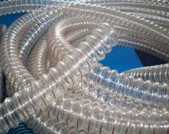 Polyurethane duct hose