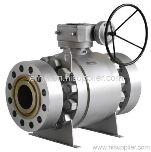 TRUNNION MOUNTED BALL VALVE F304/316 CLASS600 FLANGE