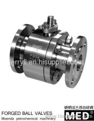 FLOAT BALL VALVE FORGED STEEL CLASS600 FLANGE