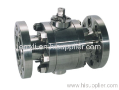 METAL SEATED BALL VALVE WCB CLASS900 FLANGE