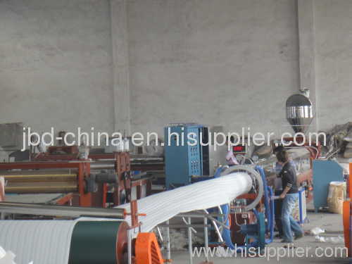 PE foam sheet extrusion line