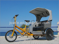 500W electric pedicab rickshaw
