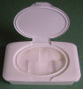 Color plastic wet wipes box