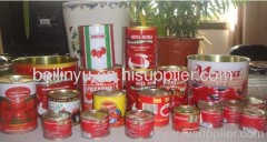 tomato paste canned tomato canned food