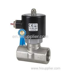 2way SS304 IP54 water gas hot water steam electromagnetic valve