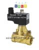 2 way brass IP65 PTFE hot water air oil steam solenoid valve