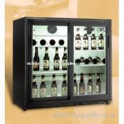 258L sliding door bar cooler