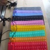 Standard 109 keys silicone flexible keyboard