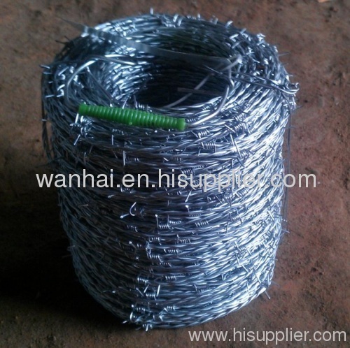 barbed steel wire