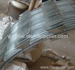 prison security protect barrier razor wire