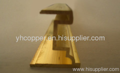 Brass windows and doors profiles