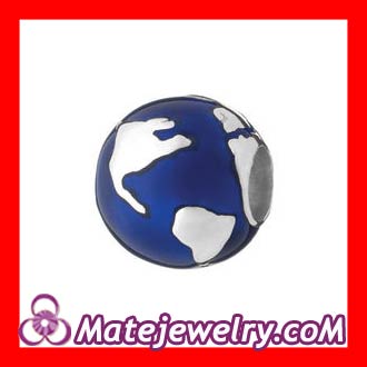 european globe charm Beads