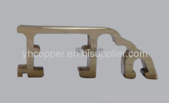 Brass window extruded profiles