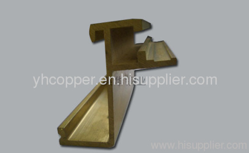 different shape Brass extruded profiles