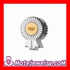 Wholesale european Rosette Charm Bead