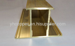 Copper decorative profiles extrusion