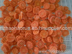 IQF CARROT WAVE SLICES