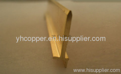 Brass profiles use for extruded electronic components ,cross-sectional dimension range of 5mm to 180mm