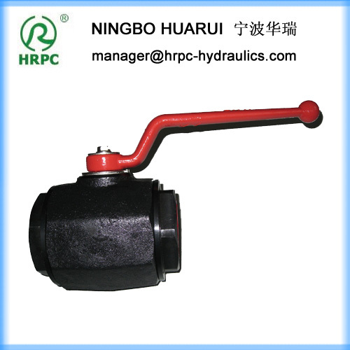 1 inch forged female thread hydraulic 2-way ball valves