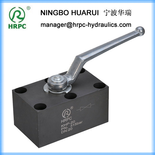 PKH hydraulic oil steel ball valve