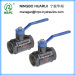 BSP 2'' female forged steel thread low pressure 1.6MPa ball valve