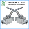 hydraulic pressure steel ball valve (swagelok available)