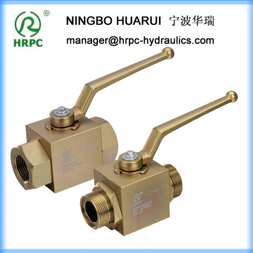 hydraulic system manual type thread ball valves