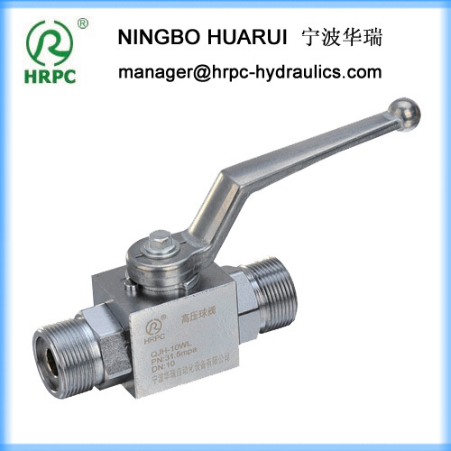 stainless SS316 or SS304 or carbon steel ball valves for hydraulic oil system