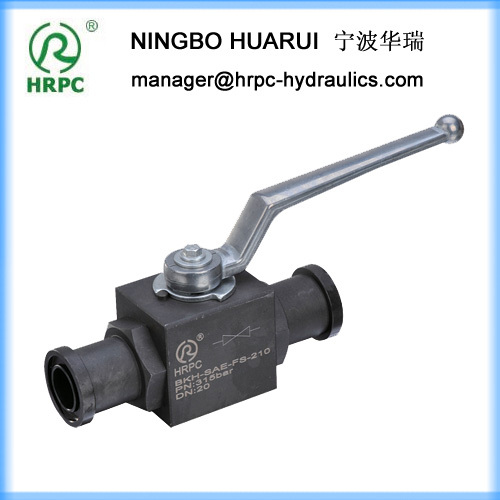 forged China carbon steel 2 way ball valve 2"