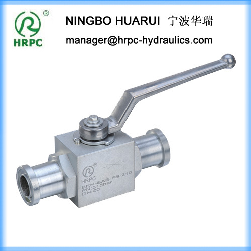 high pressure flanged china 2-way ball valve