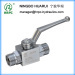 domestic standard HRPC brand DN40 flanged type 2-way ball valve