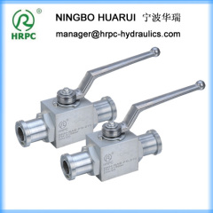 hydraulics components high pressure ball valves