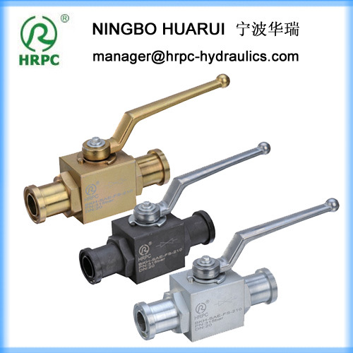 flanged full bore hydraulic high pressure ball valve