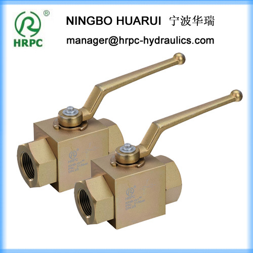 female thread BSP or NPT or PT high pressure ball valve